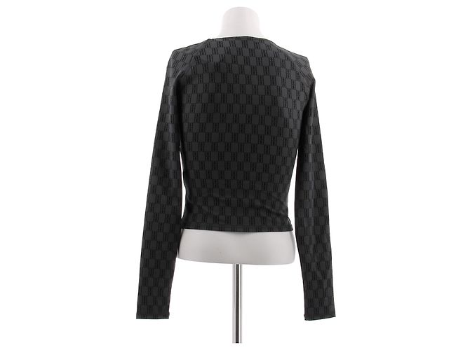 By Malene Birger Graues Langarm-Top - Ansicht 2