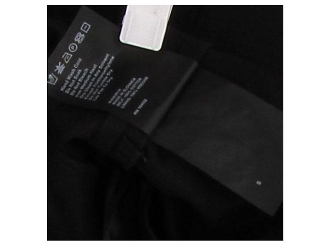 Autre Marque WARDROBE NYC Kurzer schwarzer Baumwoll Trenchcoat - Ansicht 6
