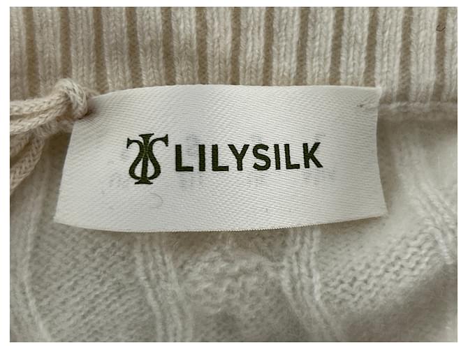 Autre Marque Zopfstrick-Cardigan Beige - Ansicht 5
