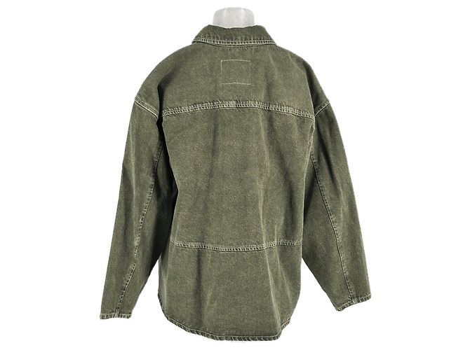 American Vintage Grünes Denimhemd - Ansicht 2