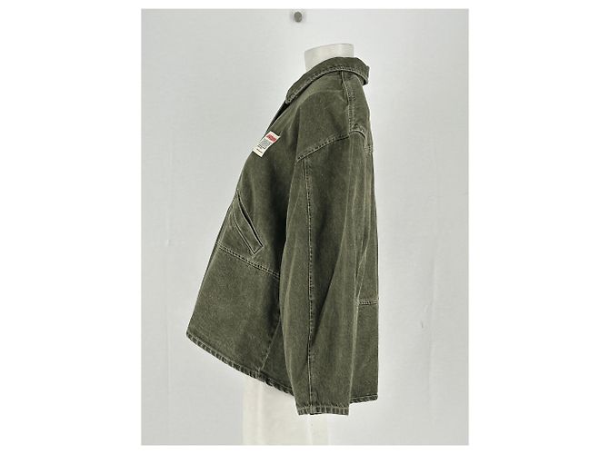 American Vintage Grünes Denimhemd - Ansicht 3
