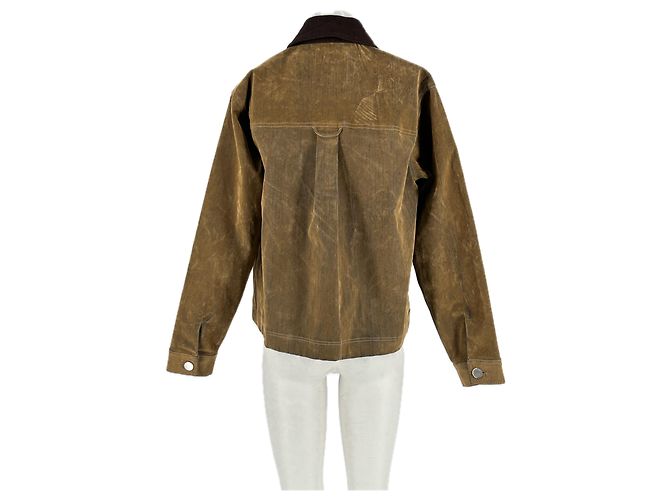Autre Marque Brauner Samtjacke - Ansicht 2