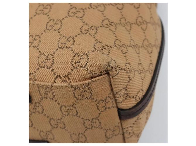 Borsa Tote Gucci Medium in tela GG beige - vista 10
