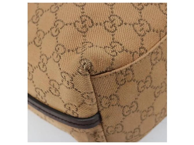 Borsa Tote Gucci Medium in tela GG beige - vista 11