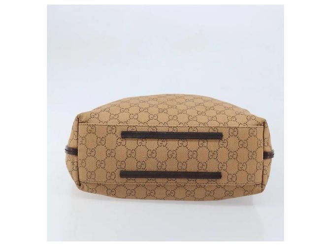 Borsa Tote Gucci Medium in tela GG beige - vista 9