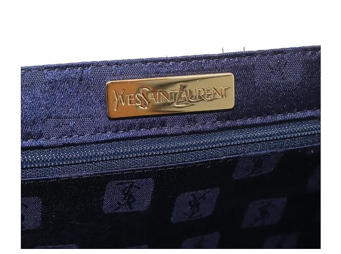 SAINT LAURENT Hand Bag Leather White Gold - vista 11