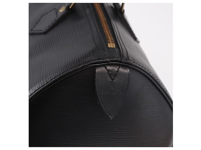 LOUIS VUITTON Epi Speedy 30 Hand Bag Noir Black M43002 LV - vista 17