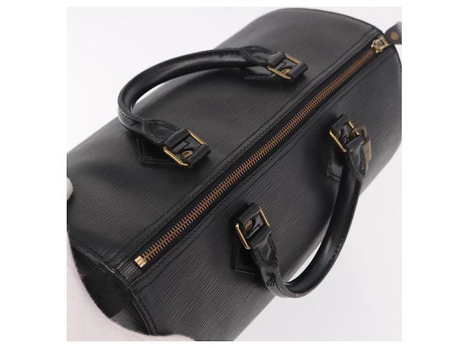 LOUIS VUITTON Epi Speedy 30 Hand Bag Noir Black M43002 LV - vista 6