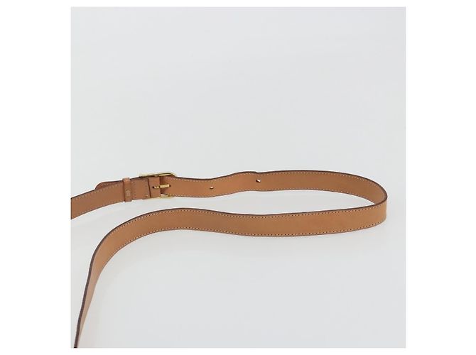 Céline CELINE Macadam Shoulder Bag PVC Leather Brown Gold - vista 8
