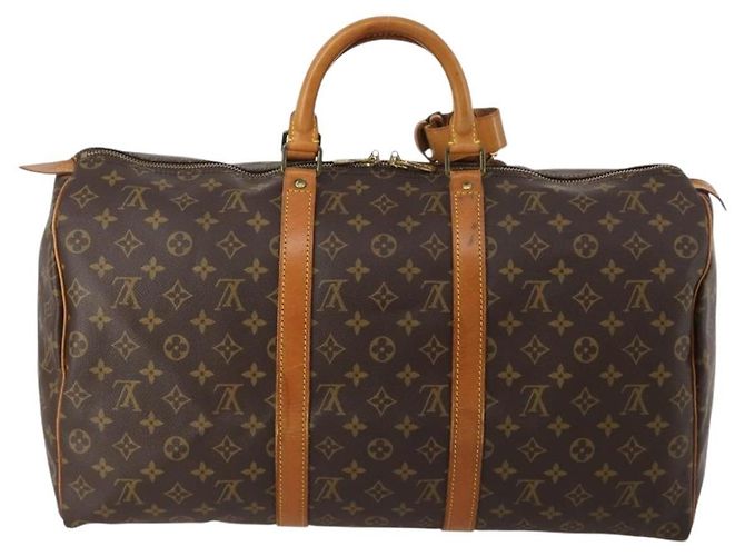 LOUIS VUITTON Monogram Keepall 50 Boston Bag M41426 LV - vista 2