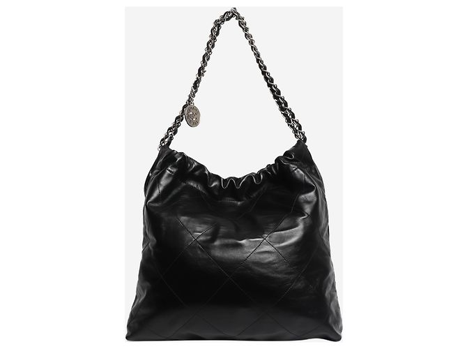 Chanel Borsa tote trapuntata 22 nera Nero - vista 2