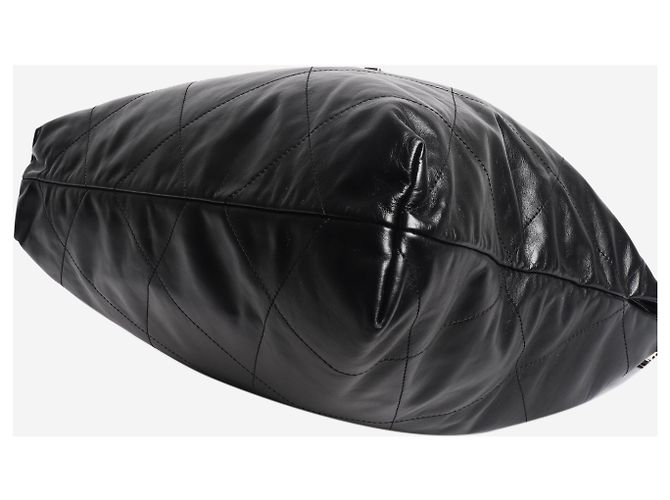 Chanel Borsa tote trapuntata 22 nera Nero - vista 3