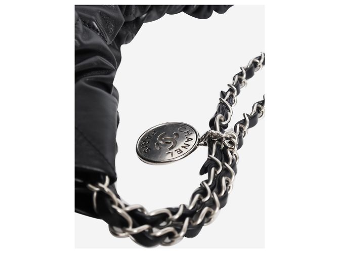 Chanel Borsa tote trapuntata 22 nera Nero - vista 4