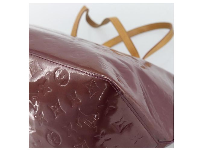 Borsa Tote LOUIS VUITTON Monogram Vernis Bellevue GM Violet M93588 LV - vista 16
