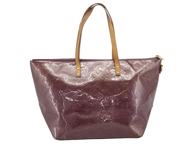 Borsa Tote LOUIS VUITTON Monogram Vernis Bellevue GM Violet M93588 LV - vista 2