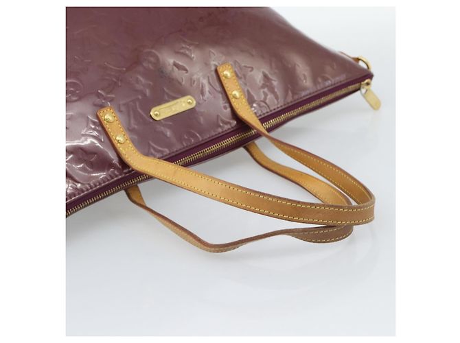 Borsa Tote LOUIS VUITTON Monogram Vernis Bellevue GM Violet M93588 LV - vista 7