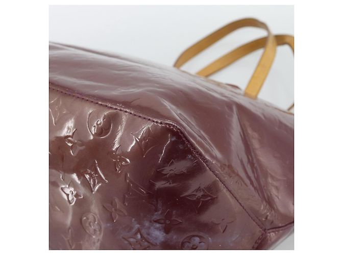 Borsa Tote LOUIS VUITTON Monogram Vernis Bellevue GM Violet M93588 LV - vista 8