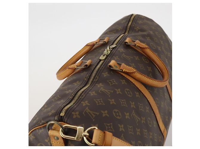 LOUIS VUITTON Monogram Keepall Bandouliere 60 Boston Bag M41412 LV - vista 6