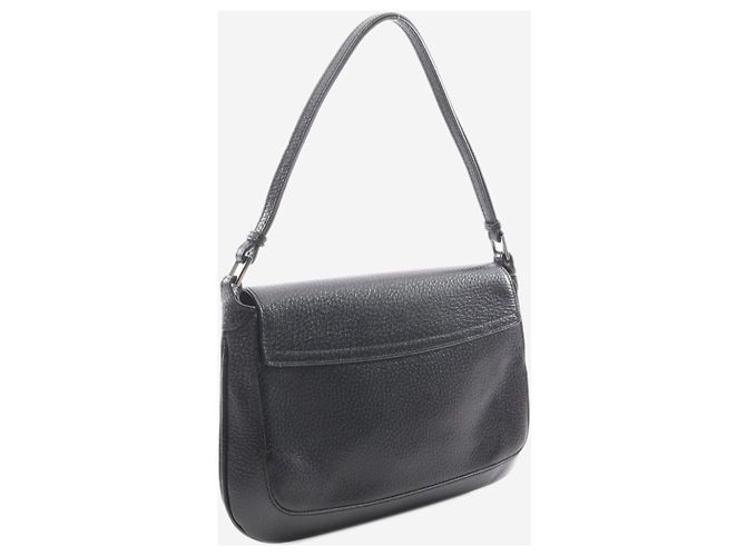 Gucci Borsa a tracolla One shoulder G intrecciata nera Nero - vista 2