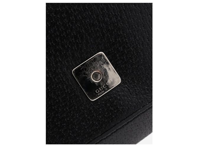 Gucci Borsa a tracolla One shoulder G intrecciata nera Nero - vista 6
