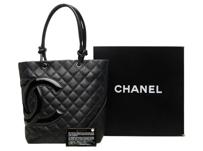 Bolso Tote Chanel Cambon Line Negro - vista 11