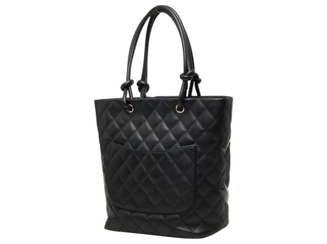 Bolso Tote Chanel Cambon Line Negro - vista 2