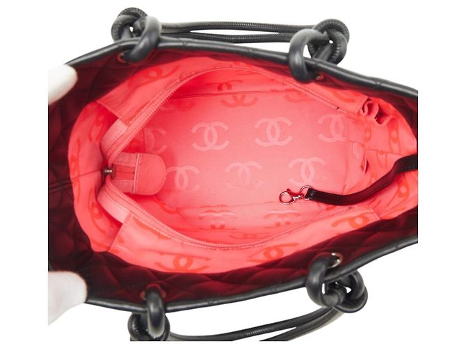 Bolso Tote Chanel Cambon Line Negro - vista 8