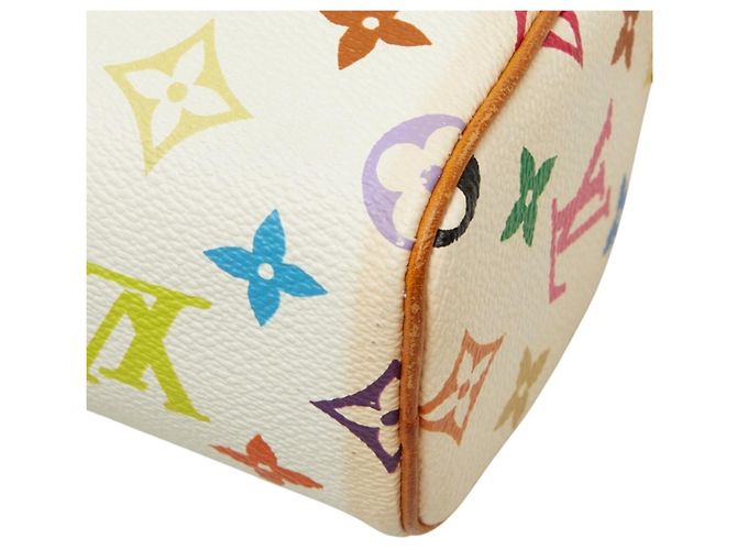 Borsa a mano Louis Vuitton Monogram Multicolor Mini Speedy Bianco Multicolore Monogramma - vista 6
