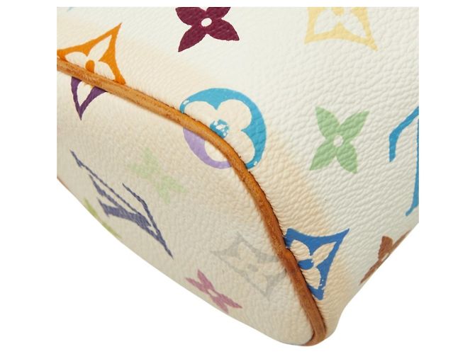 Borsa a mano Louis Vuitton Monogram Multicolor Mini Speedy Bianco Multicolore Monogramma - vista 7