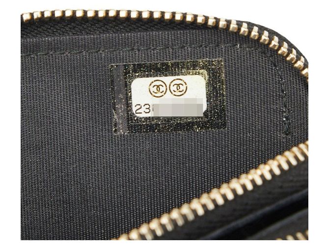 Borsa a tracolla Pochette Chanel Matelassé Coco Mark Boy Chain Nero - vista 11