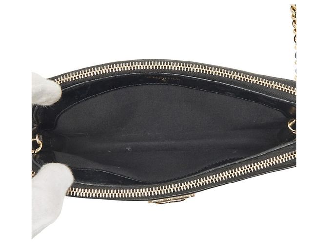 Borsa a tracolla Pochette Chanel Matelassé Coco Mark Boy Chain Nero - vista 8