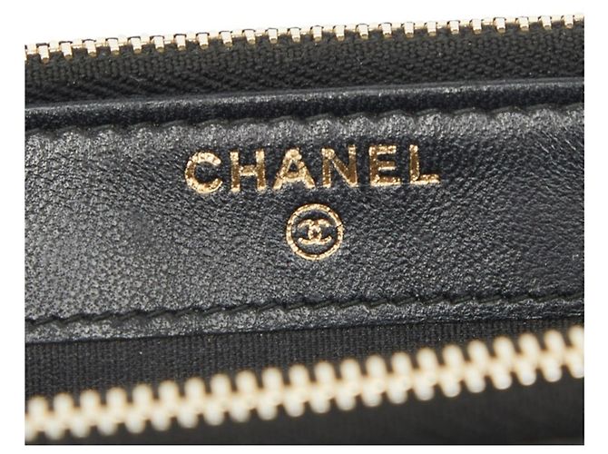Borsa a tracolla Pochette Chanel Matelassé Coco Mark Boy Chain Nero - vista 9