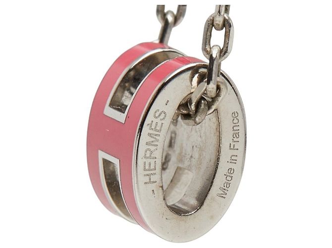 Hermès Collana con pendente Hermes Mini Pop H Rosa - vista 6