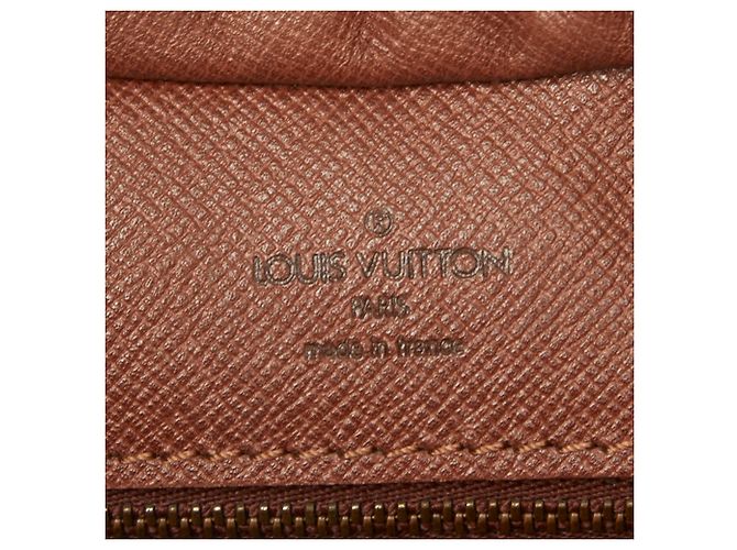 Borsa a tracolla Louis Vuitton Monogram Boulogne 30 Marrone Monogramma - vista 11
