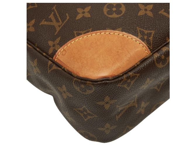 Borsa a tracolla Louis Vuitton Monogram Boulogne 30 Marrone Monogramma - vista 4