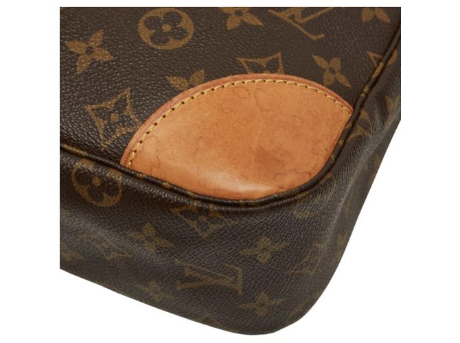 Borsa a tracolla Louis Vuitton Monogram Boulogne 30 Marrone Monogramma - vista 5