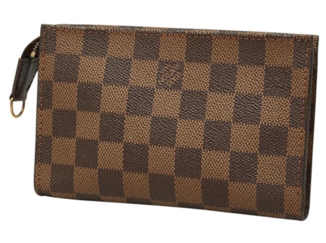 Set borsa e pochette Louis Vuitton Damier Mare Marrone Damier ebene - vista 2
