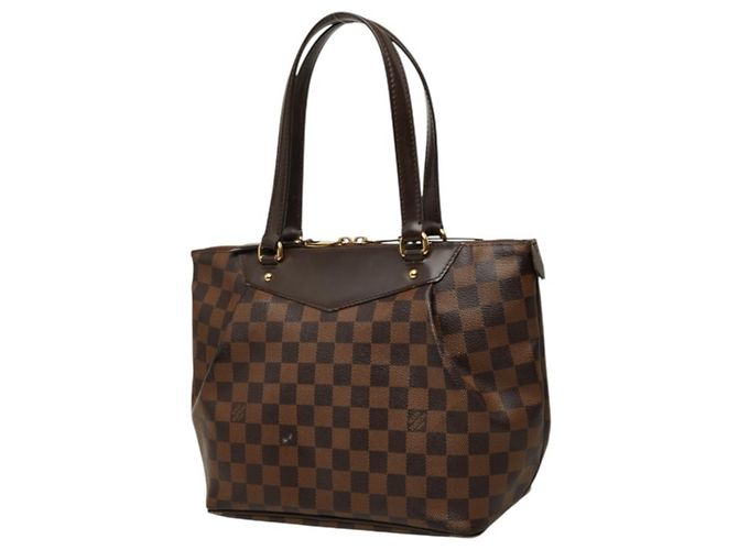 Borsa Tote Louis Vuitton Damier Westminster PM Marrone Damier ebene - vista 2