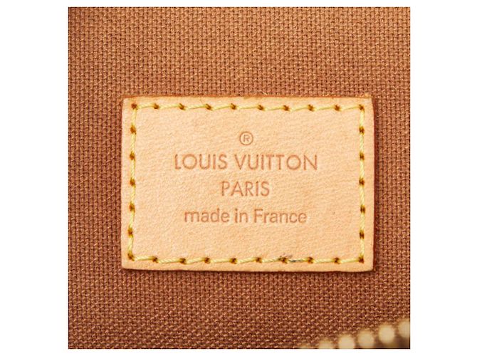 Borsa Louis Vuitton Monogram Lockit PM Marrone - vista 11