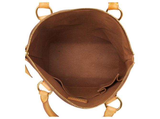 Borsa Louis Vuitton Monogram Lockit PM Marrone - vista 9