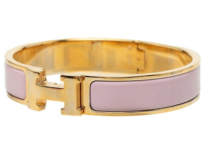 Hermès Bracciale Charm Hermes Click H PM Rosa - vista 2