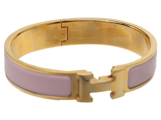 Hermès Bracciale Charm Hermes Click H PM Rosa - vista 4