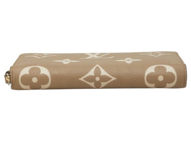 Cartera Zippy Monogram Empreinte Louis Vuitton Multicolor Beige Monograma - vista 3
