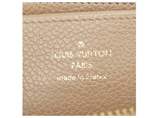 Cartera Zippy Monogram Empreinte Louis Vuitton Multicolor Beige Monograma - vista 8