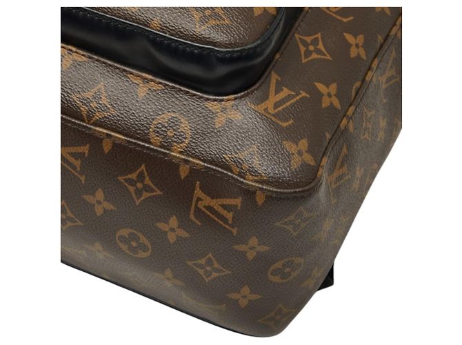 Zaino Louis Vuitton Monogram Macassar Josh Marrone Monogramma - vista 4