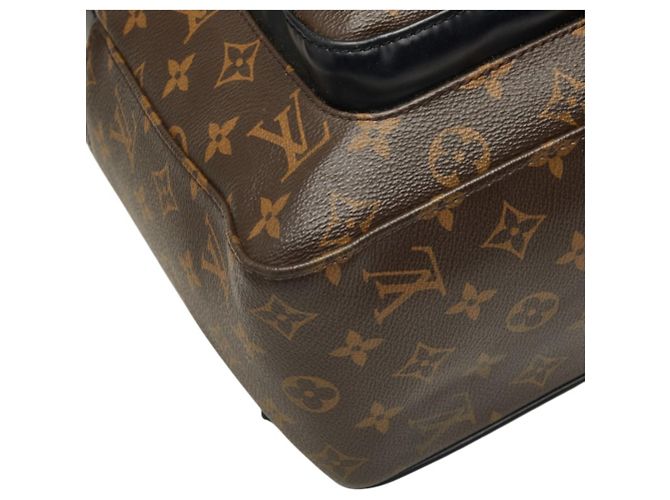 Zaino Louis Vuitton Monogram Macassar Josh Marrone Monogramma - vista 5