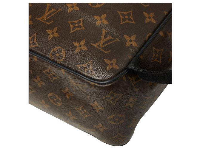 Zaino Louis Vuitton Monogram Macassar Josh Marrone Monogramma - vista 6