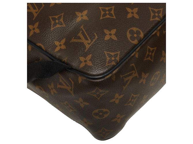 Zaino Louis Vuitton Monogram Macassar Josh Marrone Monogramma - vista 7