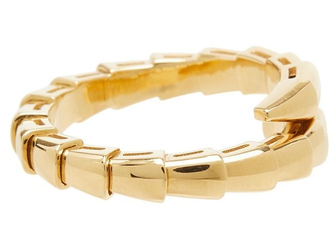 Bulgari Anello Bvlgari Serpenti Viper in Oro Giallo D'oro - vista 4