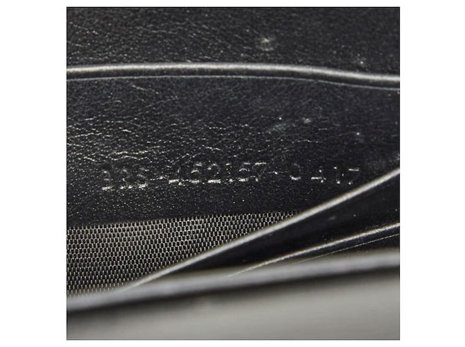 Borsa a tracolla Saint Laurent Cassandra Sunset con logo YSL e catena Nero - vista 12